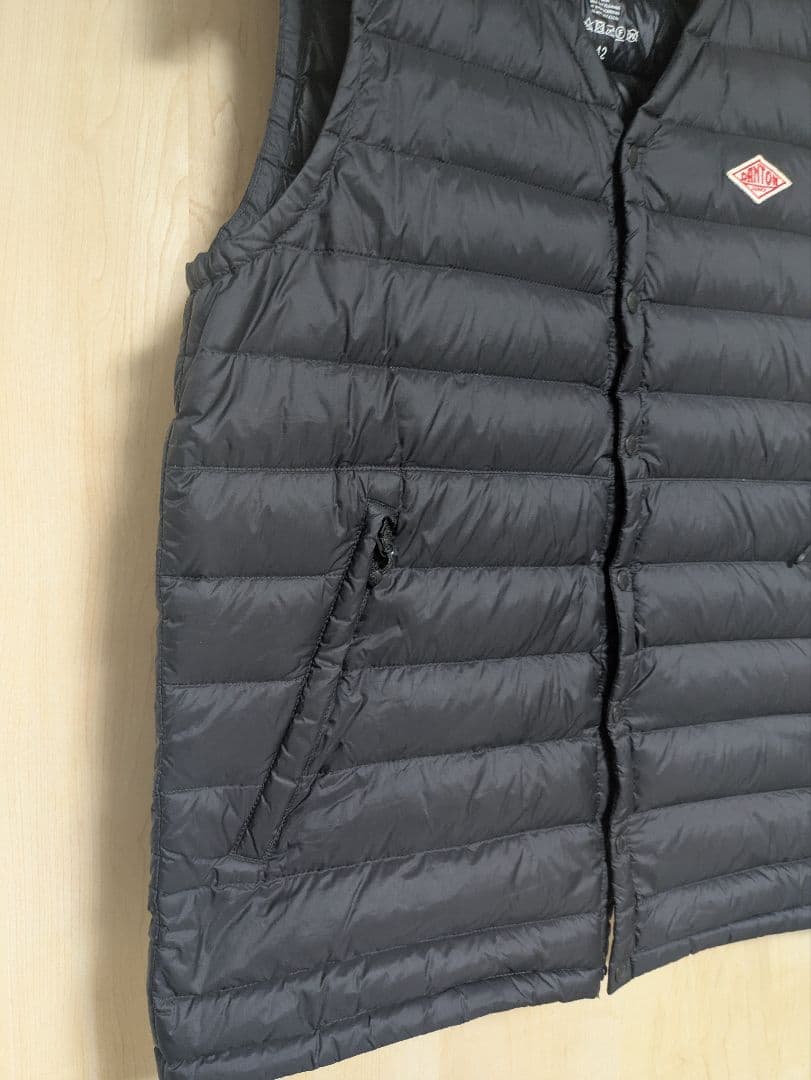 専用Danton クルーネックインナーダウンベスト size42