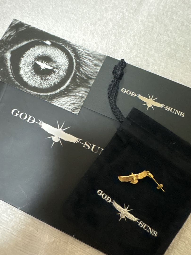 GOD SUNS ゴッドサンズ 全金イーグルピアス べビー