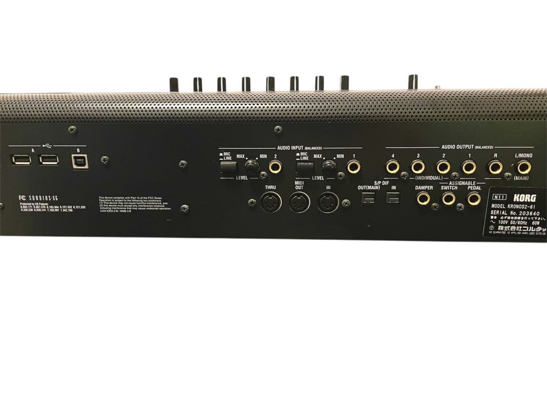 KORG KRONOS 音楽ワークステーション 61鍵 コルグ クロノス