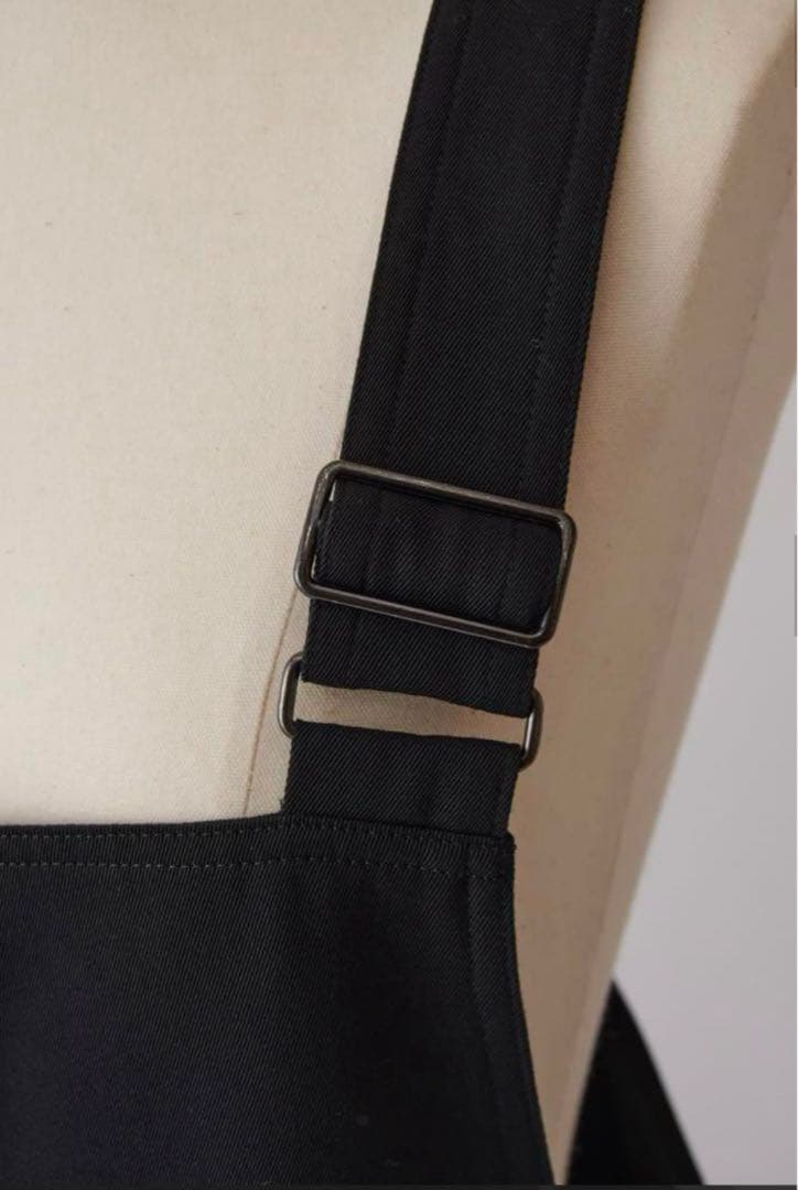 美品✨️BEARDSLEY サイドボタン サロペット ブラック