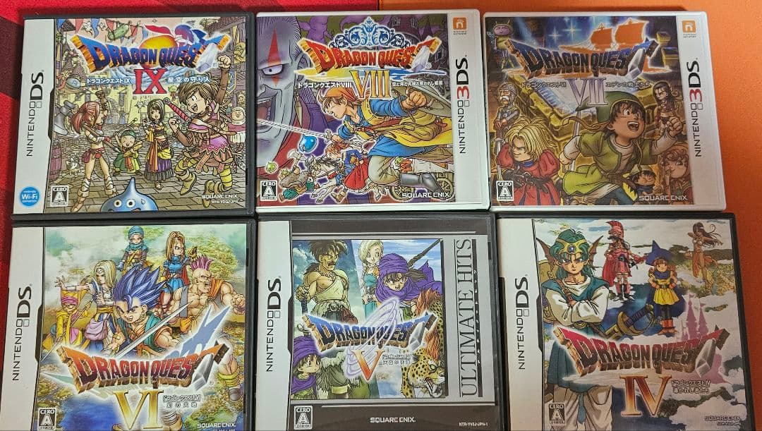 な*も様 ドラゴンクエストⅣ～Ⅸ　まとめ売り　DS　3DS