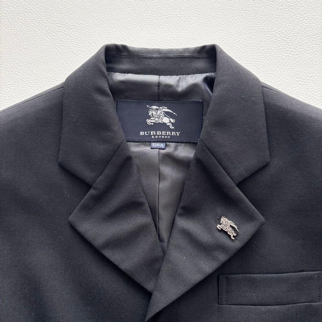 02185-8 バーバリーロンドン　キッズ　スーツ　セットアップ　120cm