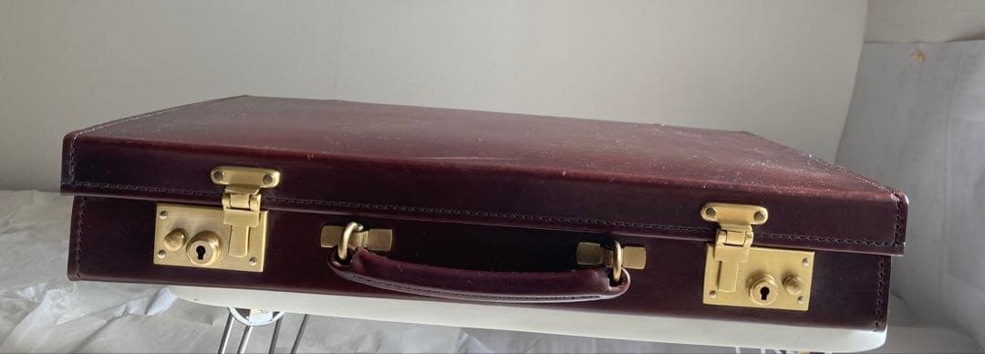 スウェイン・エドニ－・ブリッグ　ブライドルレザー　アタッシュケース