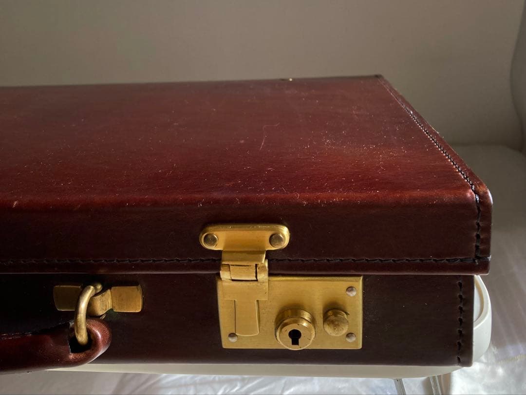 スウェイン・エドニ－・ブリッグ　ブライドルレザー　アタッシュケース