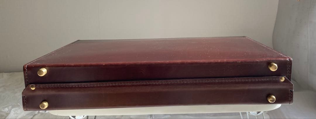 スウェイン・エドニ－・ブリッグ　ブライドルレザー　アタッシュケース