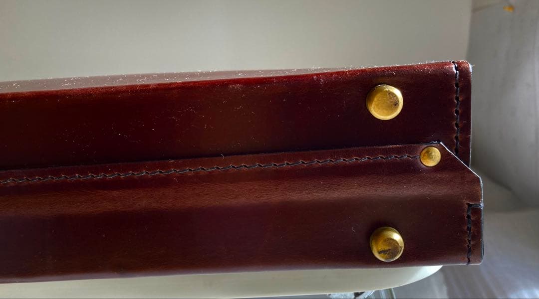 スウェイン・エドニ－・ブリッグ　ブライドルレザー　アタッシュケース