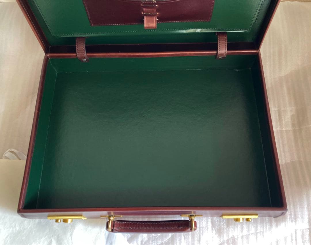 スウェイン・エドニ－・ブリッグ　ブライドルレザー　アタッシュケース