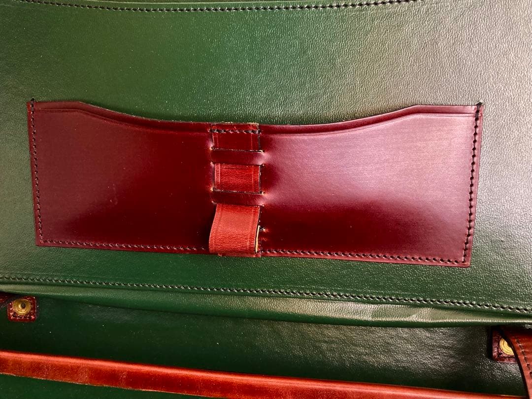 スウェイン・エドニ－・ブリッグ　ブライドルレザー　アタッシュケース