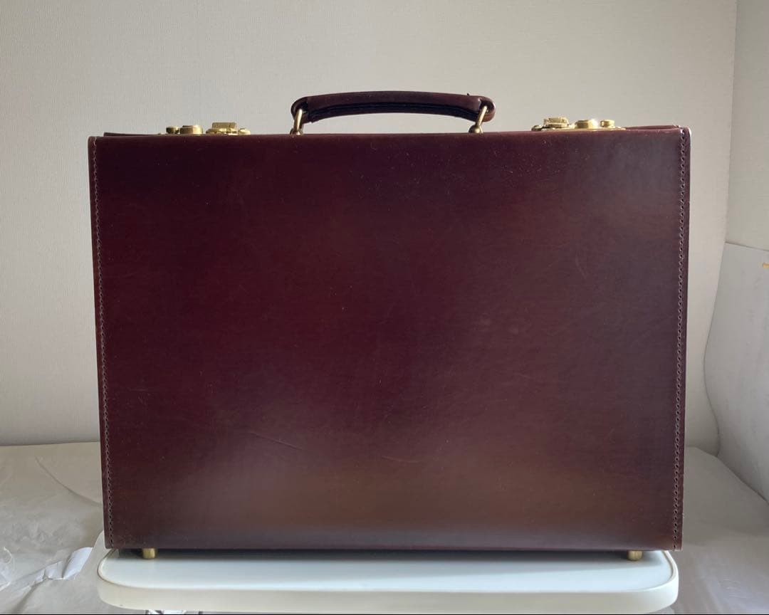 スウェイン・エドニ－・ブリッグ　ブライドルレザー　アタッシュケース