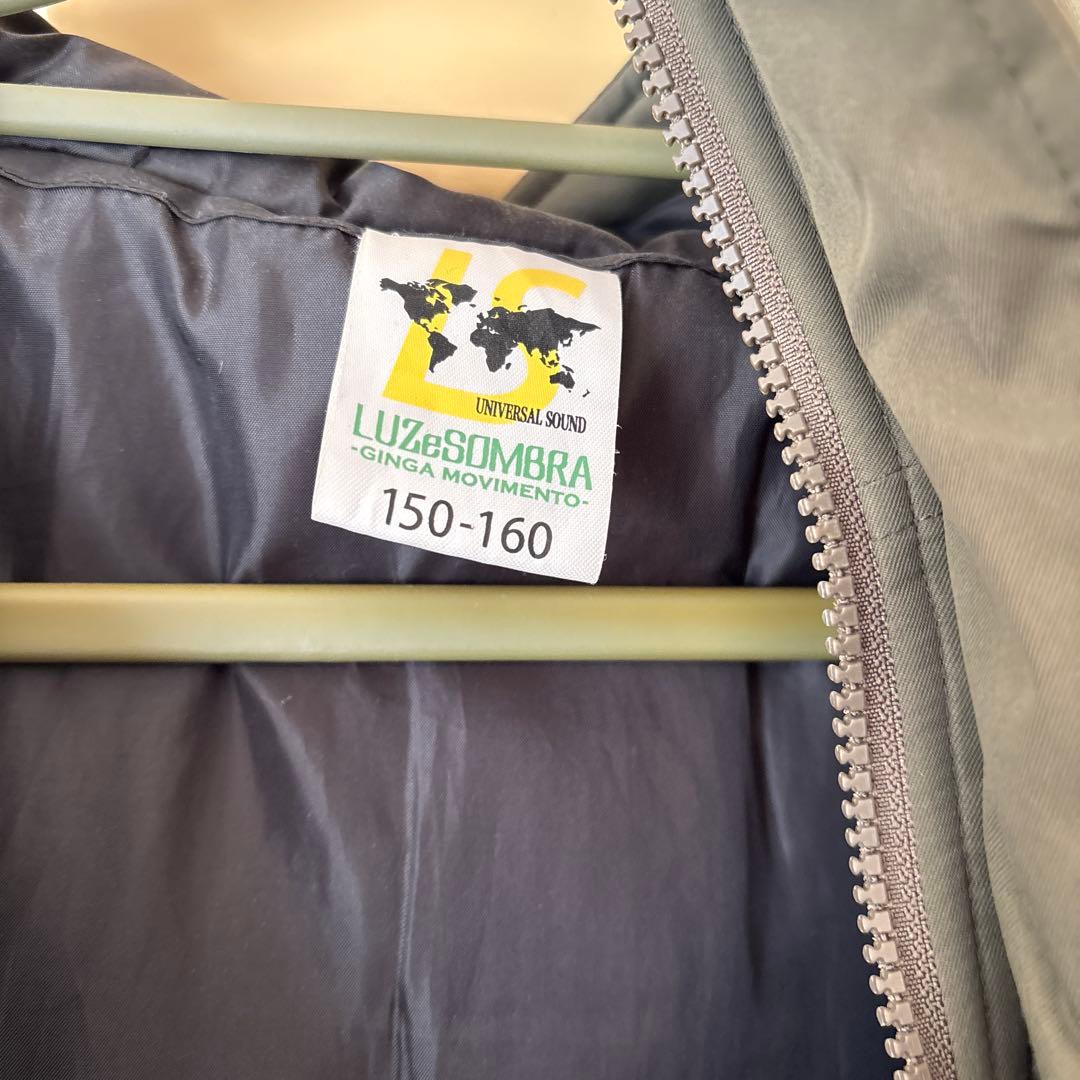 ルースイソンブラ　ベンチコート カーキー オリーブ　トリカゴ　160 ジュニア