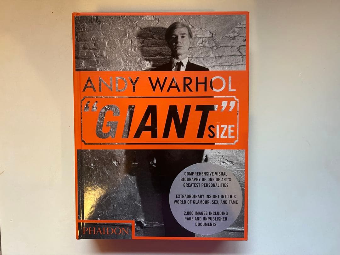 【値下げ】ANDY WARHOL GIANT SIZE アンディ・ウォーホル