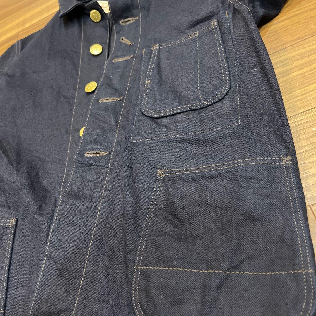 デニム　カバーオール　THREE KINGDOMS OVERALLS