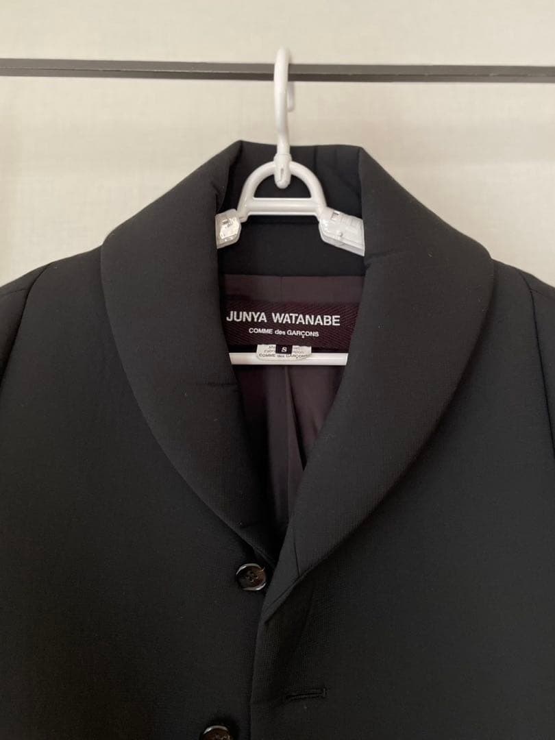 値下げ‼️極美品✨‼️【ジュンヤワタナベ】コムデギャルソンチェスタコート 黒