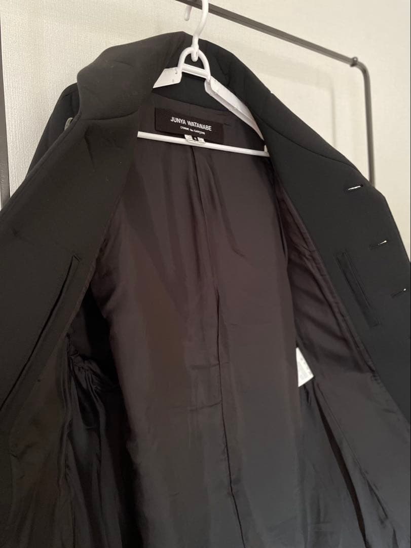 値下げ‼️極美品✨‼️【ジュンヤワタナベ】コムデギャルソンチェスタコート 黒