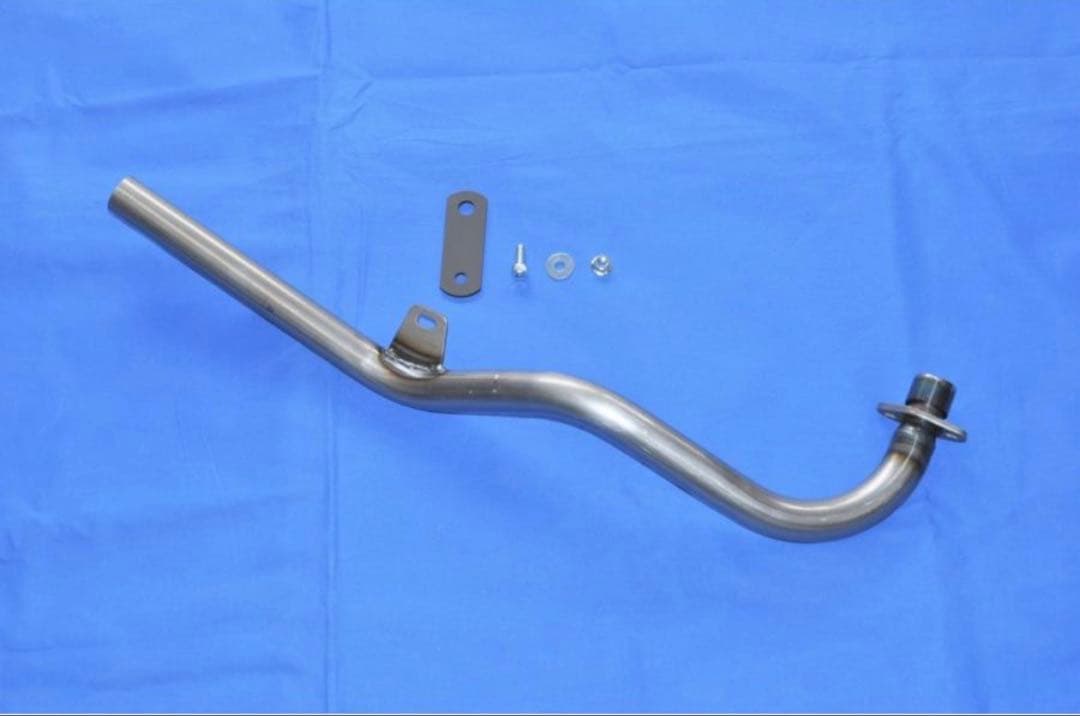 新品未使用 スーパーカブ リトルカブ キャブ車用 ウェイブ管マフラー