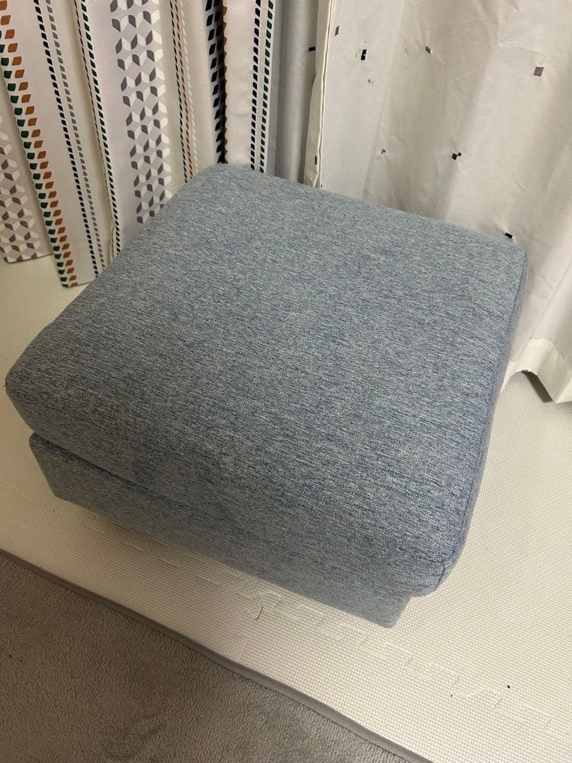 3人掛け　CARLO LIGHT アッシュグレー ソファ