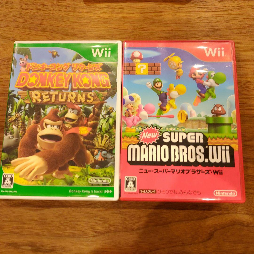 Nintendo Wii 本体&リモコン&ヌンチャク&ソフト