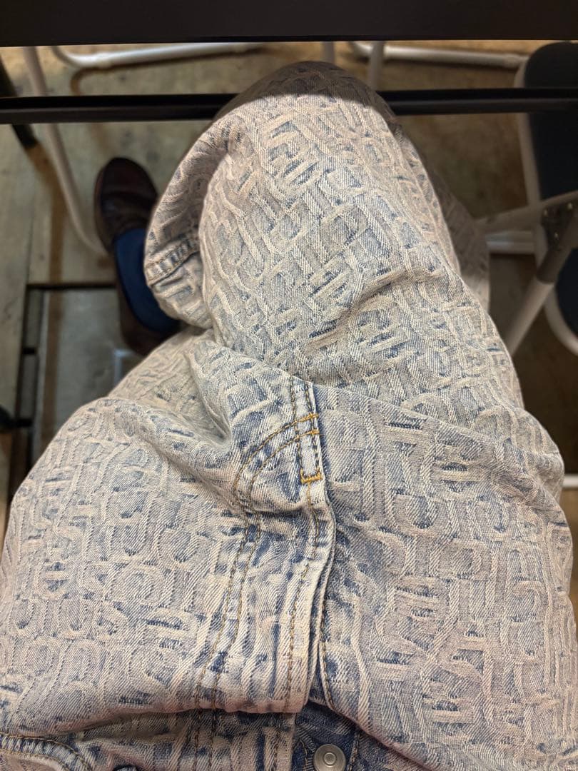 acne studios 24 AW モノグラフデニムショートパンツ