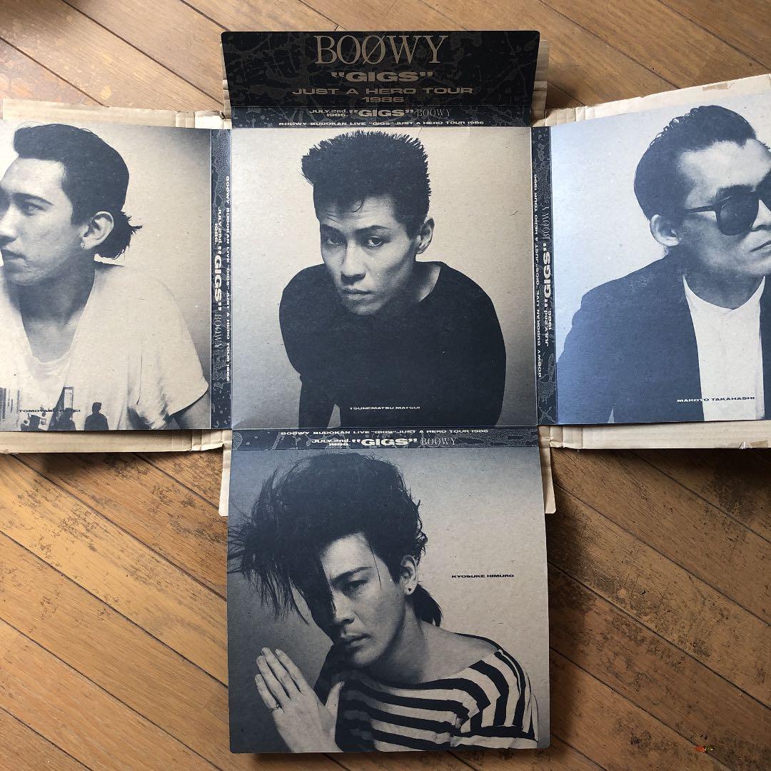 レア BOOWY GIGS JUST A HERO TOUR 1986 CD