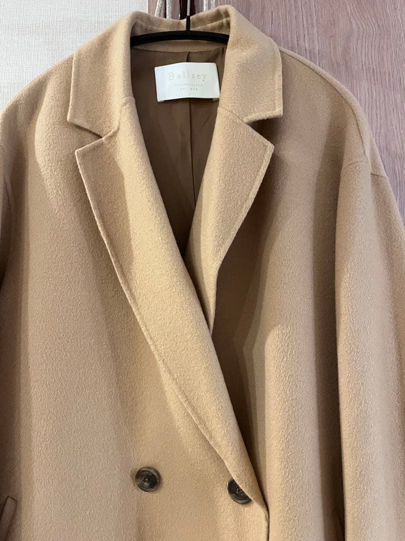 トゥモローランドBallsey ウールカシミヤリバー チェスターコート