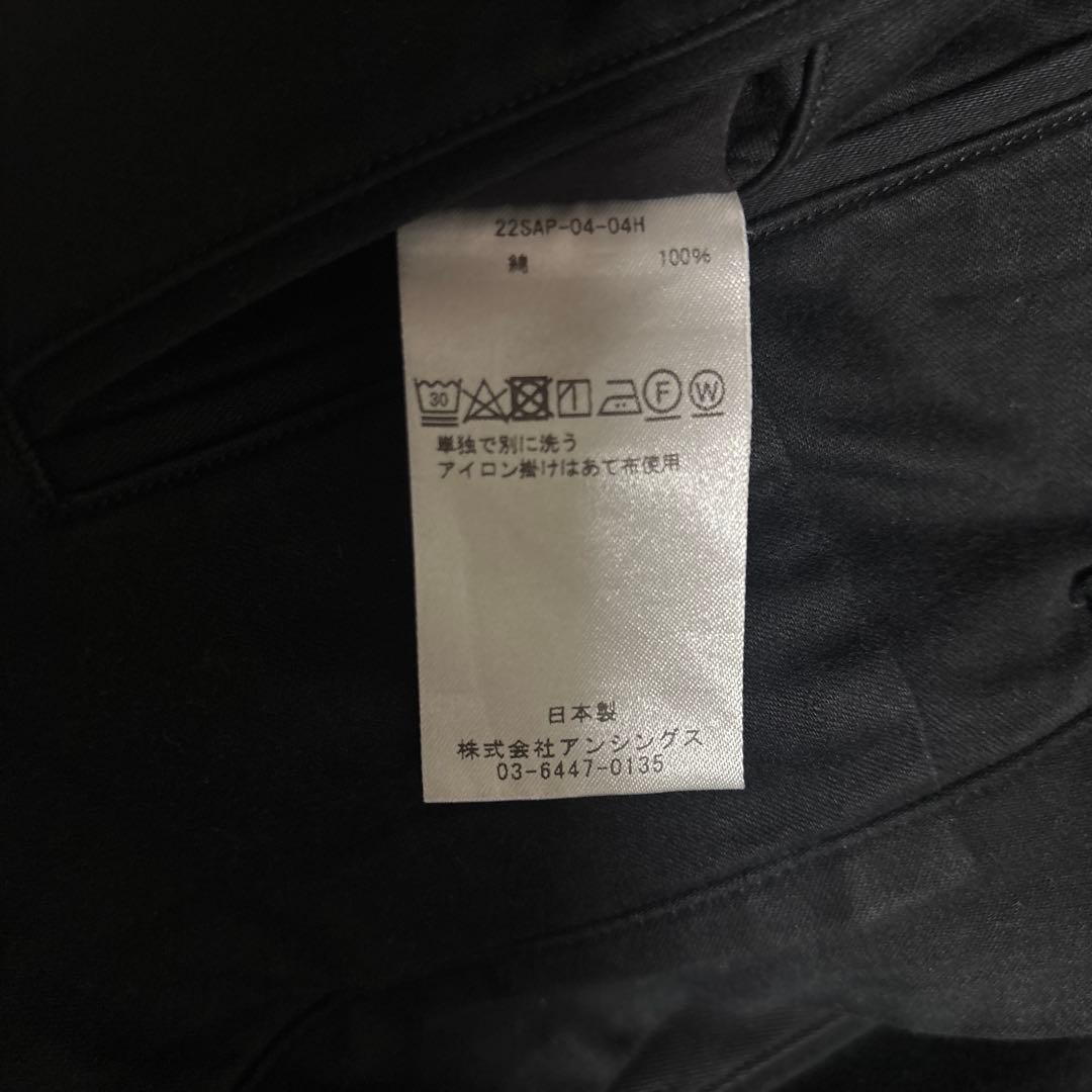 A.PRESSE Chino Trousersブラック アプレッセ　チノパン