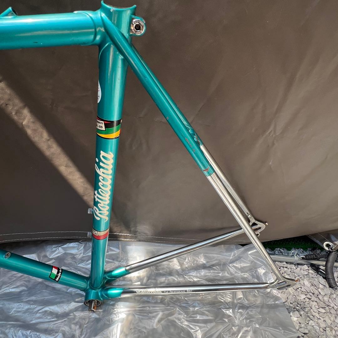 BOTTECCHIA ボッテキア　ビンテージロードバイク フレームセット　緑