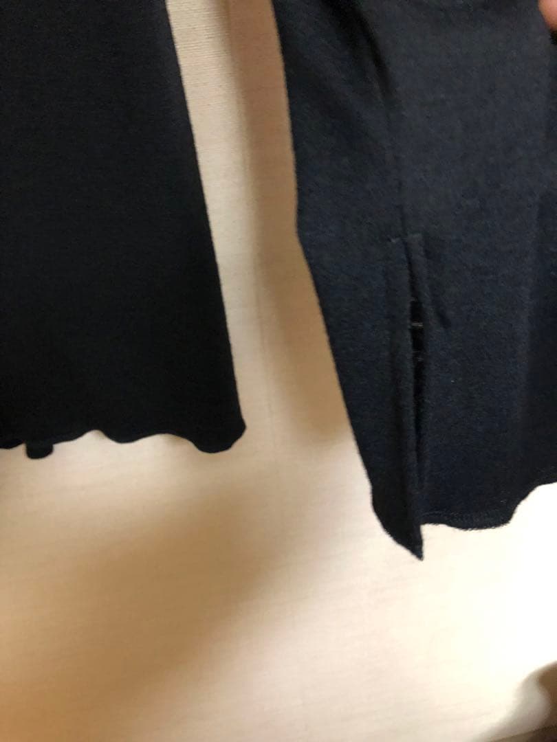 最終価格　ヨウジ　ヤマモト　チュニック カットソー　黒　長袖 美品　yohji