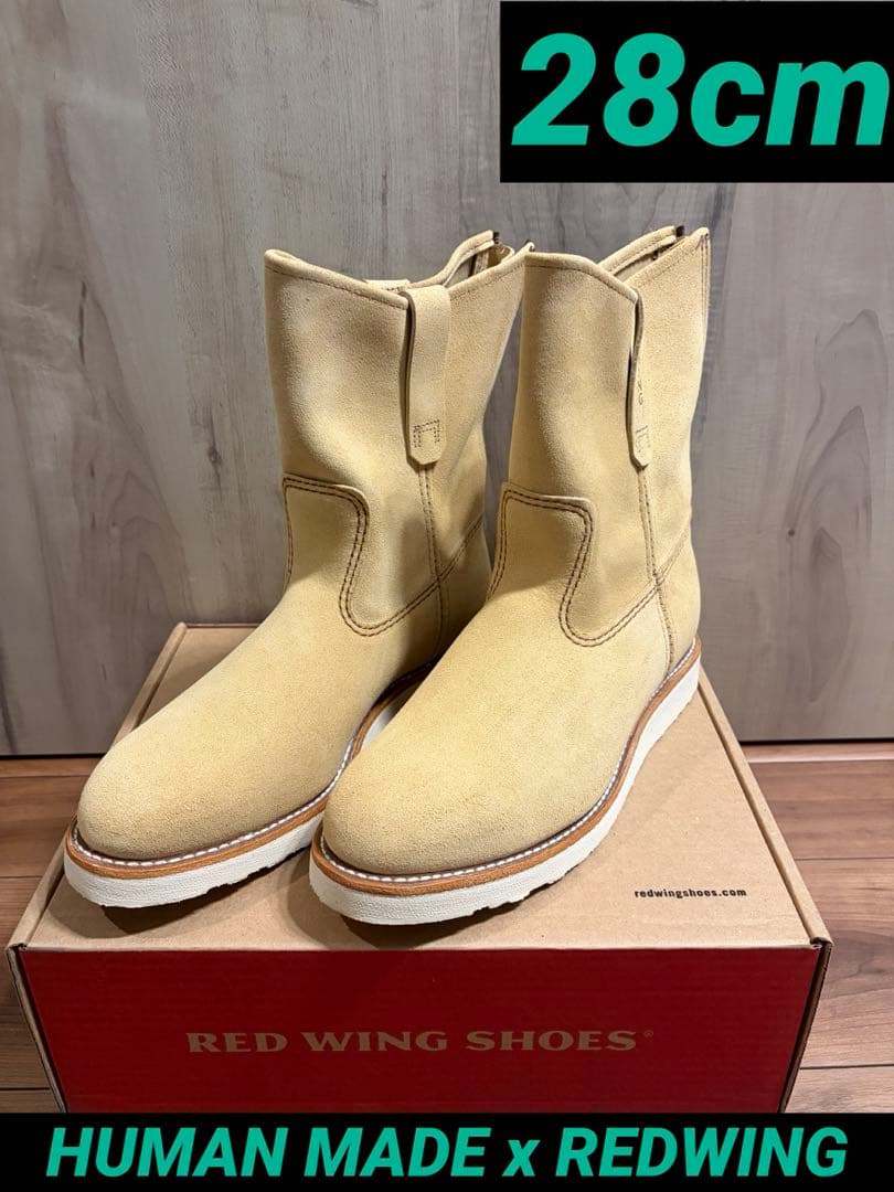 靴 28cm HUMAN MADE x RED WING PECOS