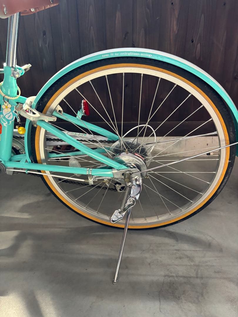 子供用自転車 24インチ マハロ ライトグリーン イオンバイク　maharo