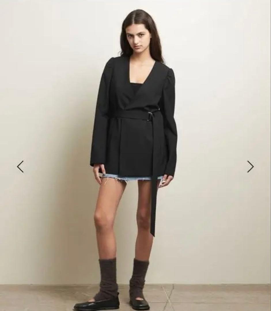 ＜ATTISESSION＞ツイル ボクシー ジャケット