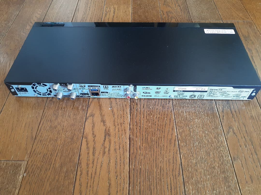 【ヒナハル様向け】 HITACHI ブルーレイレコーダー DVL-BRT20