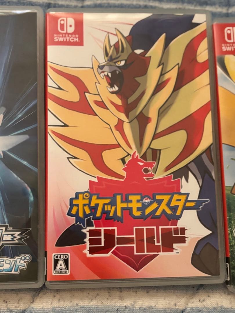 ポケモンシリーズ 4本セット Nintendo Switch