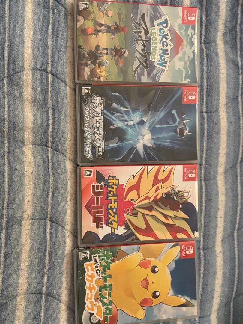 ポケモンシリーズ 4本セット Nintendo Switch