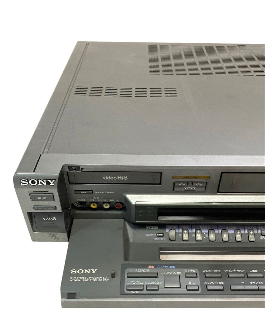 【Hi8のみ動作良好】SONY Hi8 8ミリ WV-BW1 Hi8のみ