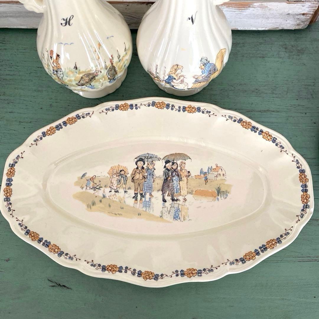 フランスアンティーク サルグミンヌ アンファンリシャール セット