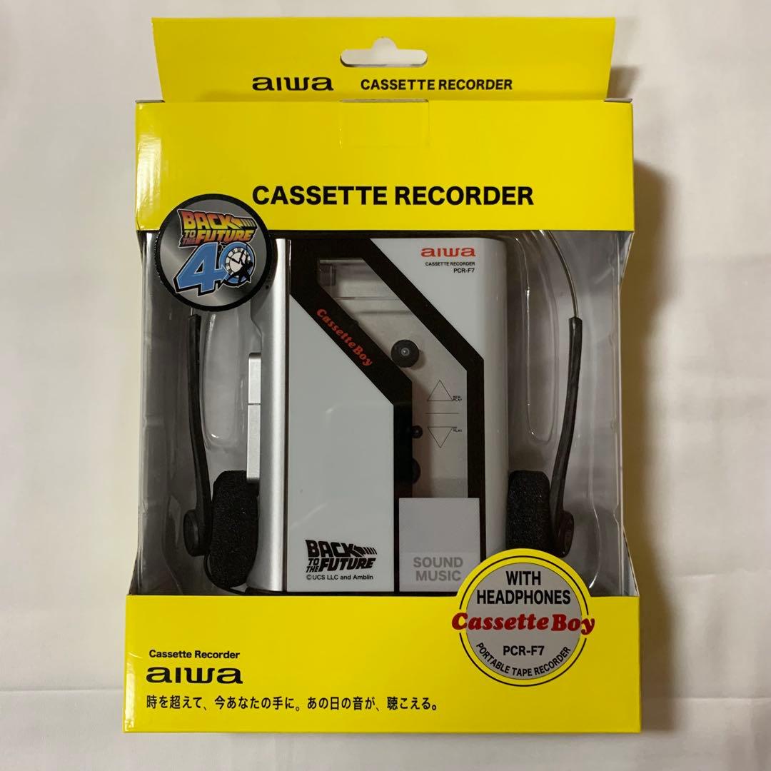 バックトゥザフューチャー ドンキコラボ　ポータブルカセットプレイヤー aiwa