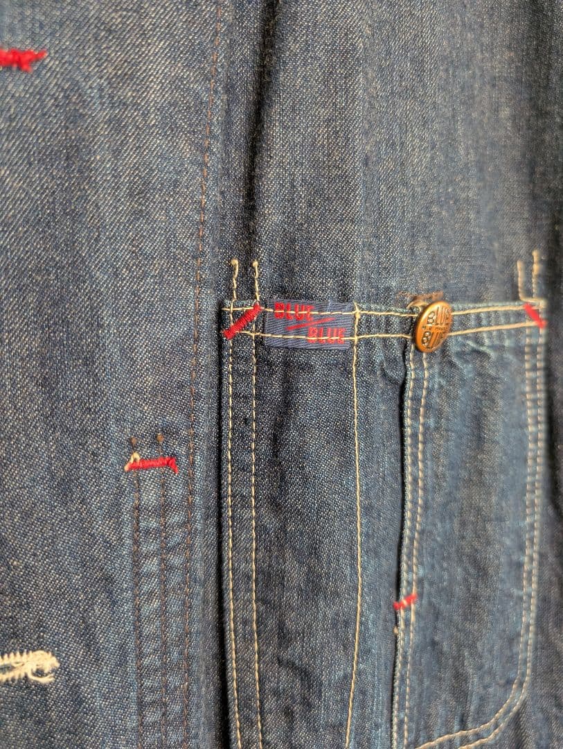 BLUE BLUE デニムカバーオール