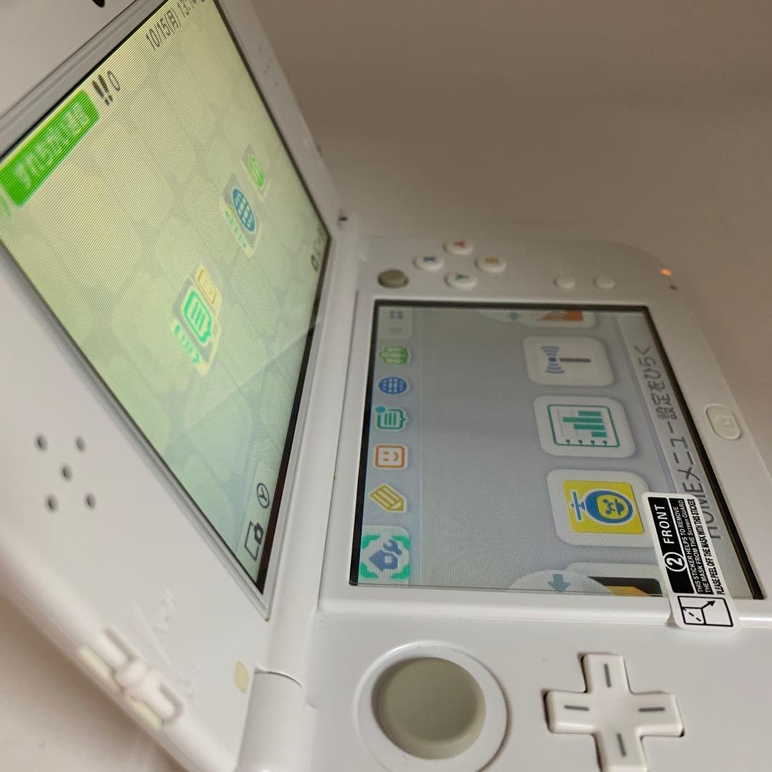 上下 IPS Newニンテンドー3DSLL パールホワイト 7372