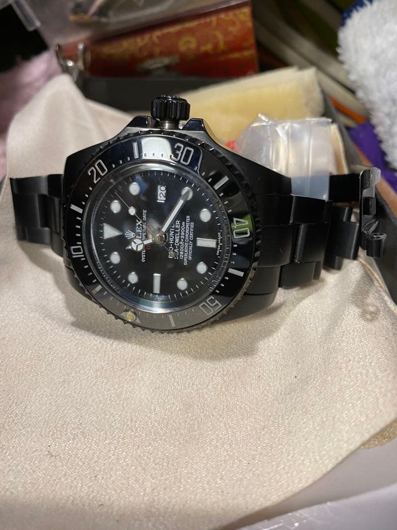 訳あり自動巻き 腕時計　完動品32ミリ206グラムベルト破損部品あり格安出品