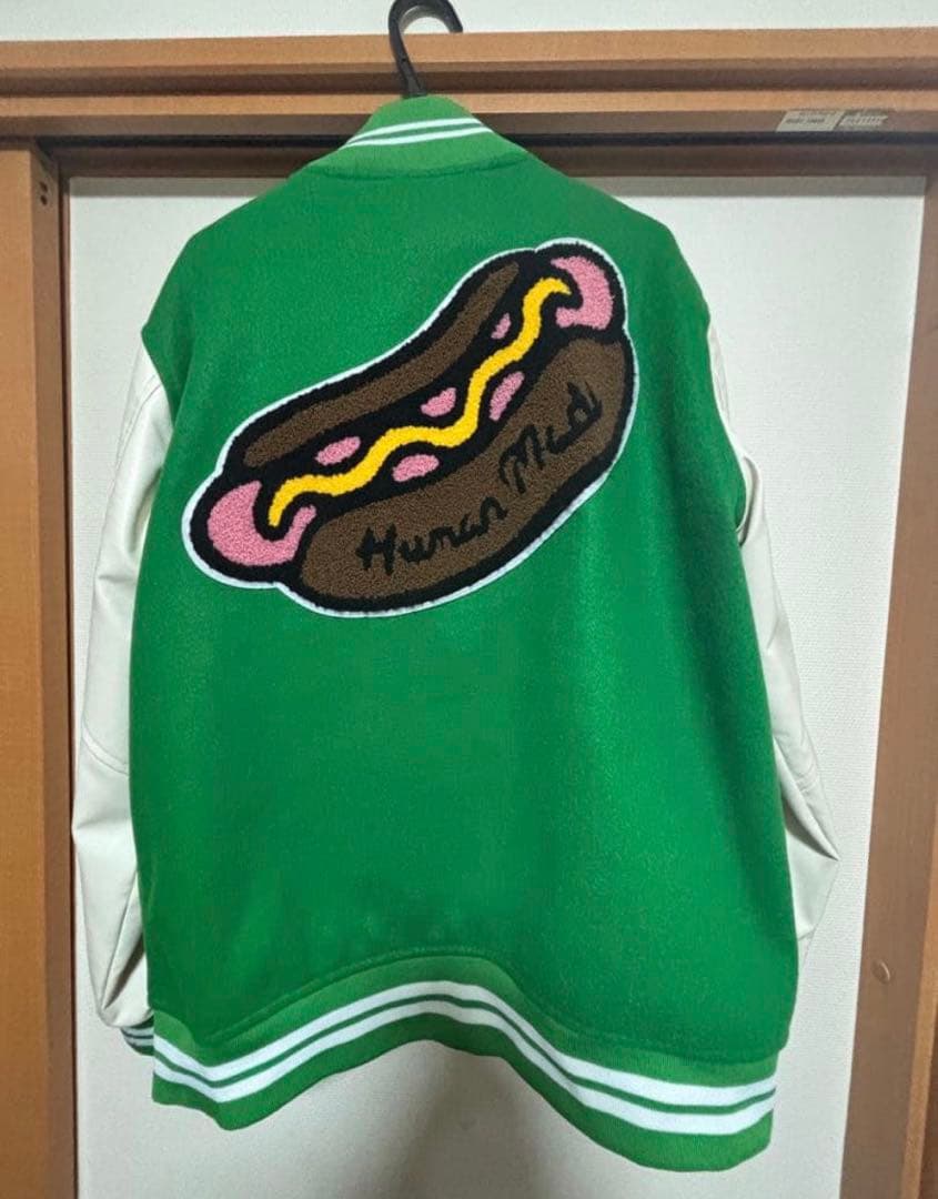Human Made 緑 スタジャン