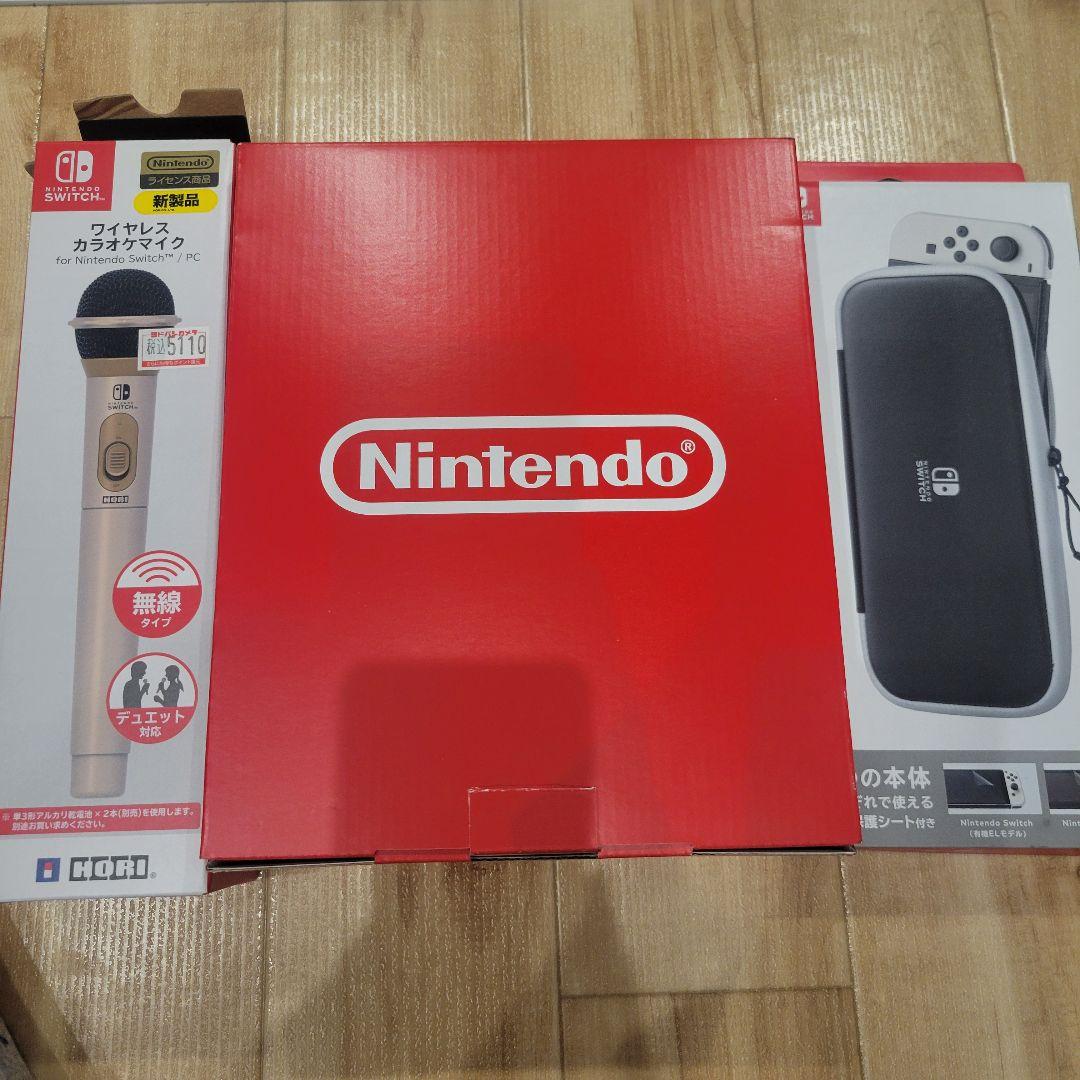 Nintendo Switch + マリオRPG +マイク　箱付き