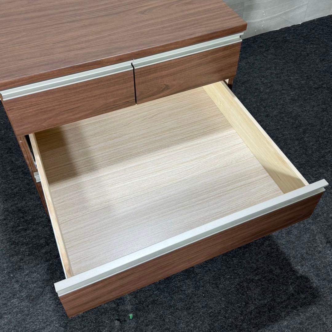 ニトリ 収納 チェスト 幅75cm トラウト 75-3 MBR d3890