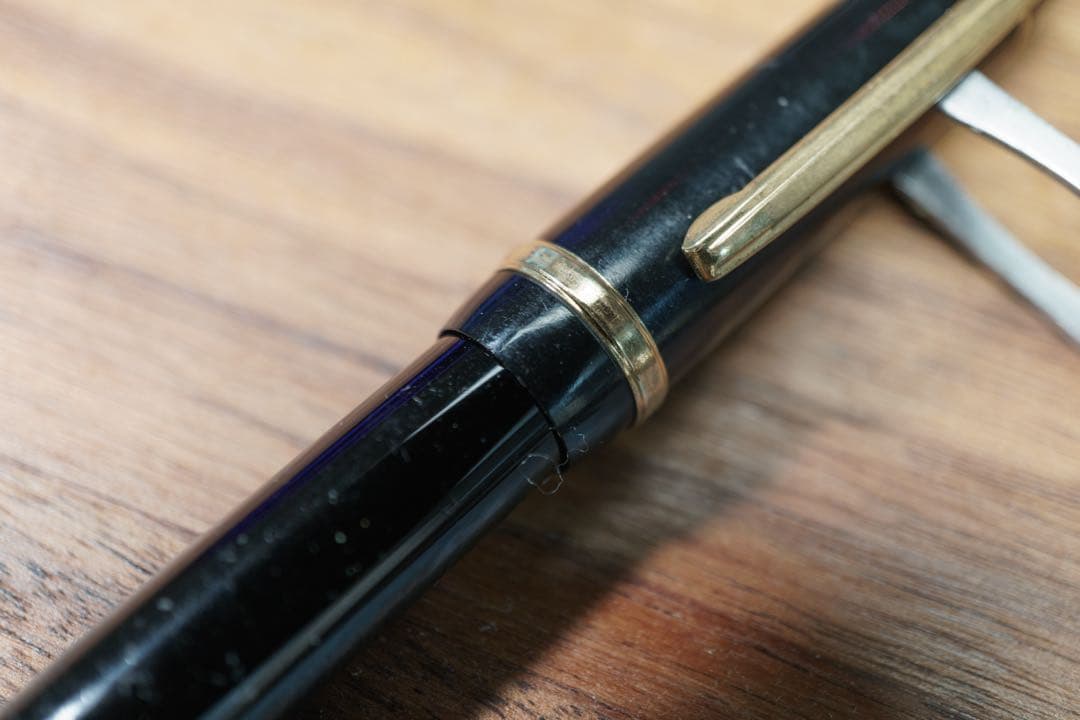 ロットリング ロールクリ 透明ニブ 万年筆 セルロイド/エボナイト 廃番製品