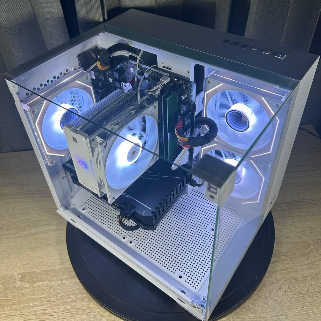 高性能 白 ゲーミングPC RTX2060 Windows11 FPSゲーム快適