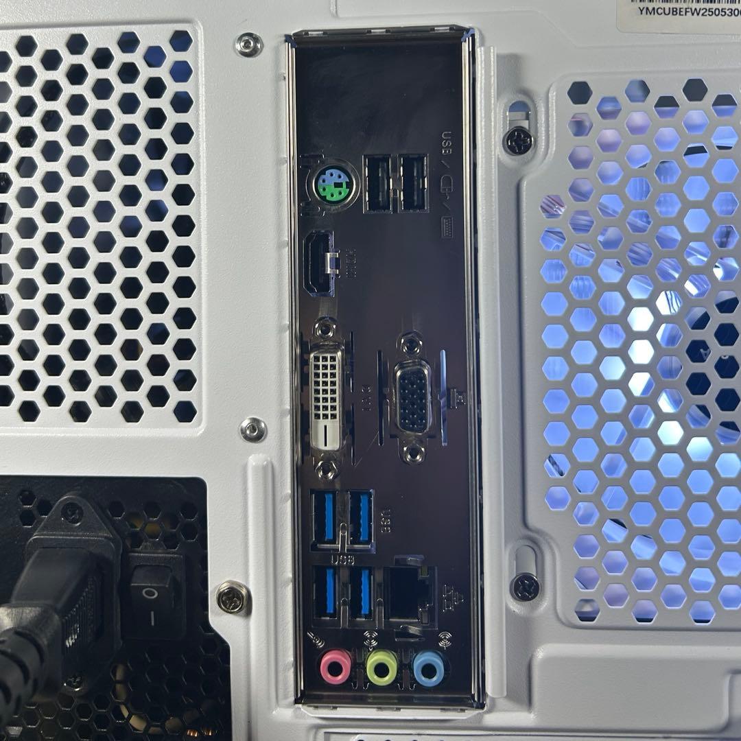 高性能 白 ゲーミングPC RTX2060 Windows11 FPSゲーム快適