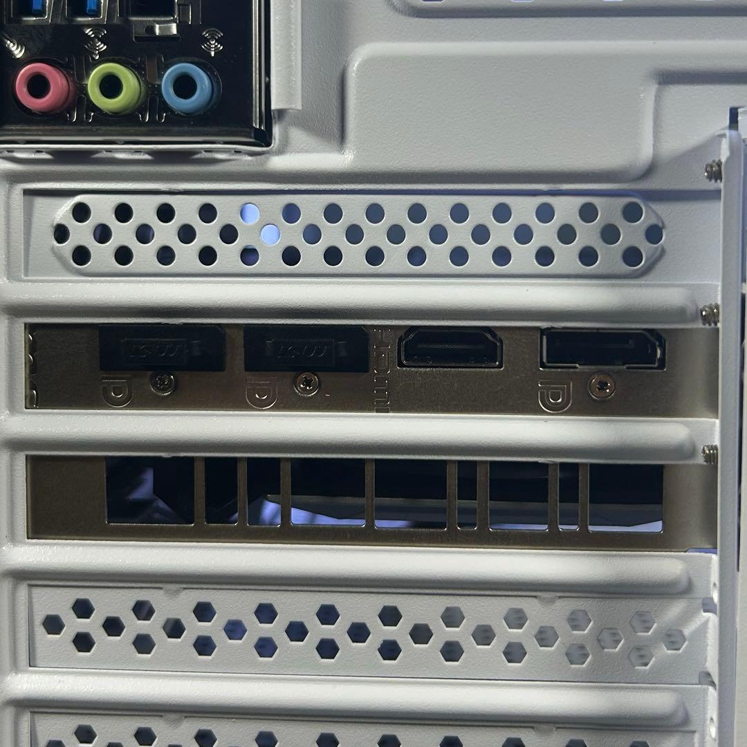 高性能 白 ゲーミングPC RTX2060 Windows11 FPSゲーム快適