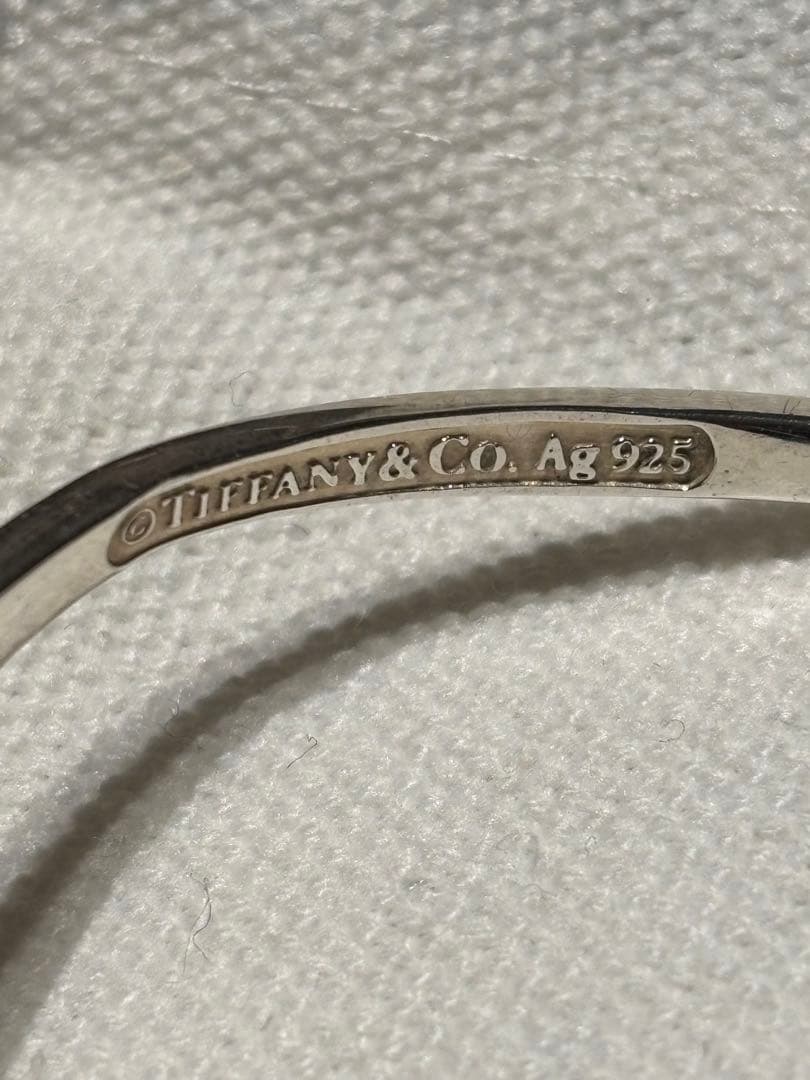 専用❗️シルバースプーン　ティファニー　ハート模様 オープンバングル