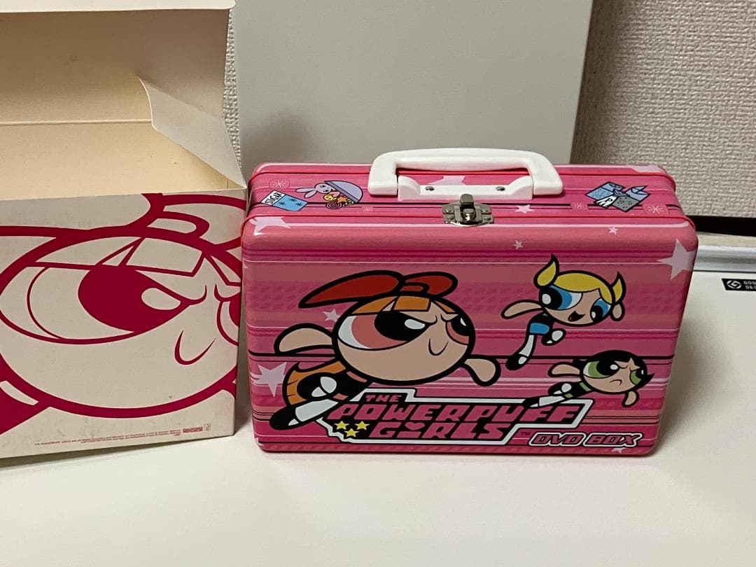 パワーパフ ガールズ DVD-BOX ブロッサム缶　輸送箱付き