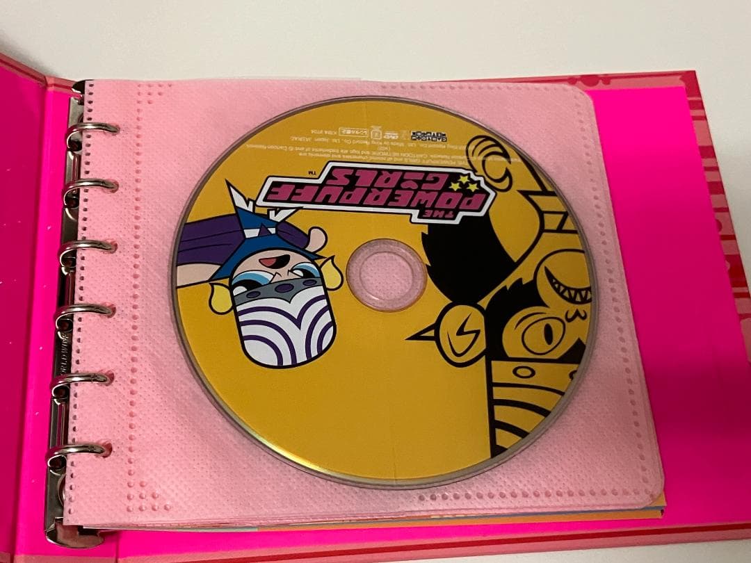 パワーパフ ガールズ DVD-BOX ブロッサム缶　輸送箱付き