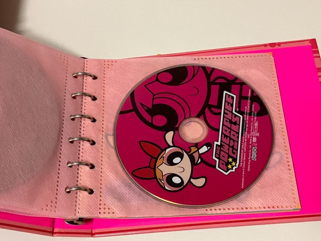 パワーパフ ガールズ DVD-BOX ブロッサム缶　輸送箱付き